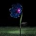 Regal Art & Gift Mini Solar Poppy Stake, Purple/Pink