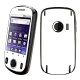 SkinMage (TM) Solid White Accessory Protector Cover Skin Vinyl Decal Sticker For Huawei M835