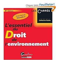 L'essentiel du droit de l'environnement