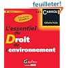L'essentiel du droit de l'environnement