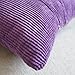 Solid Reddish Purple Corn Kernels Pattern Polyester Throw Pillow Covers Pillowcase Sham Decor Cushion Slipcovers Square 17x17 Inch