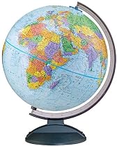 Migration 12" Blue Desk Globe