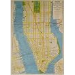 New York House Number &Transit Guide Cavallini Gift Wrap or Decoupage paper,vintage look poster etc