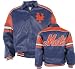 New York Mets 2009 Faux Leather Jacket