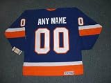 NEW YORK ISLANDERS 1980's CCM Vintage Throwback Away Hockey Jersey Customized with Any Name & Number(s)