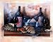 Wine Bottle Grape Bread Tuscan Contemporary Picture Art Print