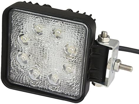 Riverside Ca 2x24w Square Work Flood Beam Lamp Off Road Light for Truck 12/24v 4wd 4x4 (2x 24w Work Light)