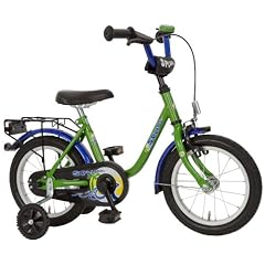 Kinderfahrrad 14" Zoll (=35,6cm) SPLAAASH gr�n blau