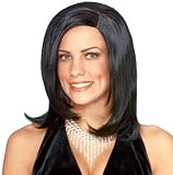 Adult High Society Black Wig