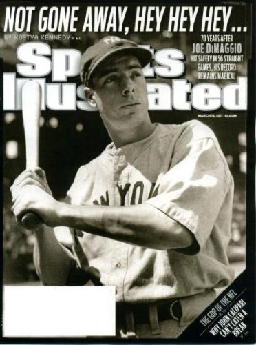 Sports Illustrated March 14 2011 Joe DiMaggio/New York Yankees on Cover, John Calipari/University of Kentucky, Denver Nuggets, Charles Davies/D.C. United Soccer, Matt Cooke/Pittsburgh Penguins - NHL's Dirtiest Player
