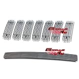 06-2010 Jeep Compass Vertical Billet Grille Grill Combo Insert by APS