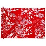 Hanami Placemat & Napkin - Placemat, Poppy