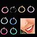 8 Lots Mix Color Clip Fake Punk Nose Ear Belly Rings