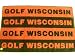 Golf Wisconsin Towel Red/Black 26