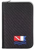Scuba Diving Log Book - Black with Diver Down Alpha Flag Design