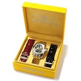 Invicta Mens Lupah Collection Mechanical Skeleton Dial Bracelet Watch w/ 2 Leather Straps 1092 Invicta Mens Lupah Collection Mechanical Skeleton Dial Bracelet Watch w/ 2 Leather Straps 1092