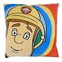 Character World Fireman Sam Circle Plush Cushion
