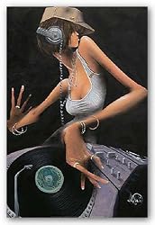 Dj Free Art Print Poster By David Garibaldi, 24 " x 36 "