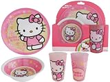 Hello Kitty - Set 3Pcs Mélamine