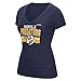 NHL Women's Stacked Stripe Tri-Blend V-Neck Tee