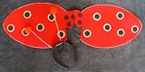 Childs Ladybug Costume - Wings and Antennas