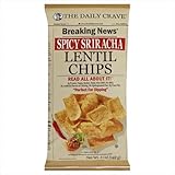 The Daily Crave 5 oz. Spicy Sriracha Lentil Chips - Case Of 8