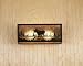 Meyda Tiffany 51689 Craftsman Brown Moose Rustic / Country Two Light Up Lighting Bathroom Fixture fr