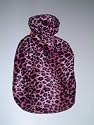 Cheetah Plushie Hot Water Bottle- Pink - Made in Germany