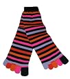 Kendall Drive Knit "Toe Socks" - 18 Designs To Choose From - Stripes, Hearts, Moons and More!