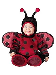 InCharacter Costumes Baby's Itty Bitty Lady Bug Costume, Red/Black, Small