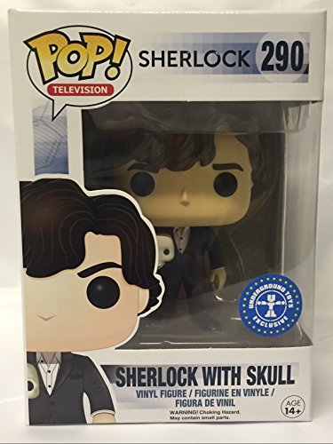 Funko pop tv: sherlock - sherlock with skull hot topic exclusive …