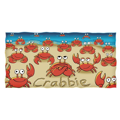 Dawhud Direct Crabbie Crab Cotton Towel