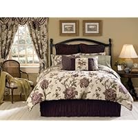 Croscill Home Amethyst California Comforter Set, Purple