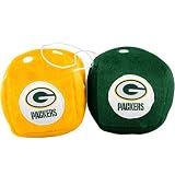 Green Bay Packers Fuzzy Dice