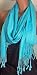 Super Soft Faux Pashmina Scarf (TURQ)