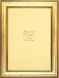 GOLD LEAF WOOD PHOTO FRAME 18 in x 12 in