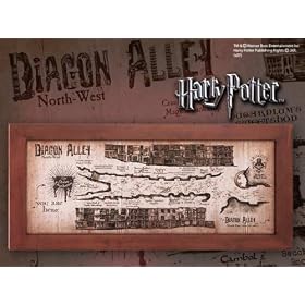 Harry Potter Diagon Alley Map