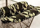Cuter Than A Ducks Butt Shopping Cart Cover Green Camo | Grocery Cart Cover