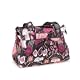 Animal Ladies Overnight Shoulder Bag - Matano Black Print