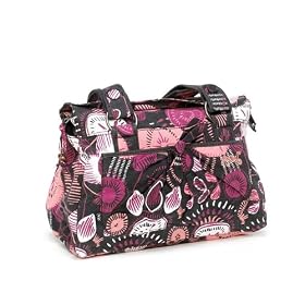Animal Ladies Overnight Shoulder Bag - Matano Black Print