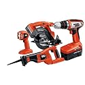 Black & Decker CD418C-2 18-Volt 4-Tool Combo Kit