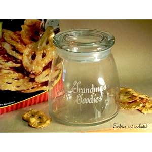 Personalized 42oz Candy, Cookie Jar by Designs Etch Art