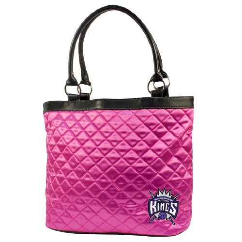NBA Sacramento Kings Pink Quilted Tote