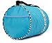 Girls Dance Duffle Bag Turquoise with Zebra Print Bow