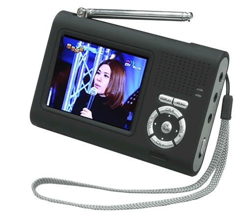 3 Handheld DVB Digital Freeview TV/DAB Radio - Black