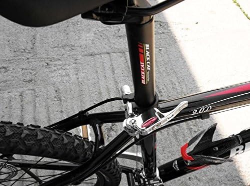 Bike Saddle Anti-Theft Device, Mounted to the Seat Post,Lock & 2 Keys