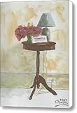 IMAGE OF Antique Table Canvas Print / Canvas Art - Artist Ken Powers
