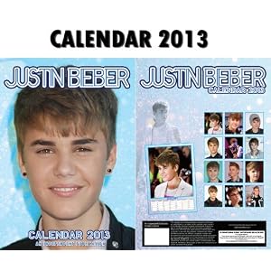 Justin Bieber 2013 Wall Calendar