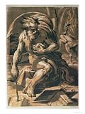 Diogenes Stretched Canvas Poster Print