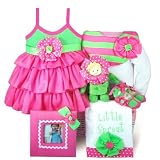 Little Sprout New Baby Girl Basket - Unique Shower Gift Idea